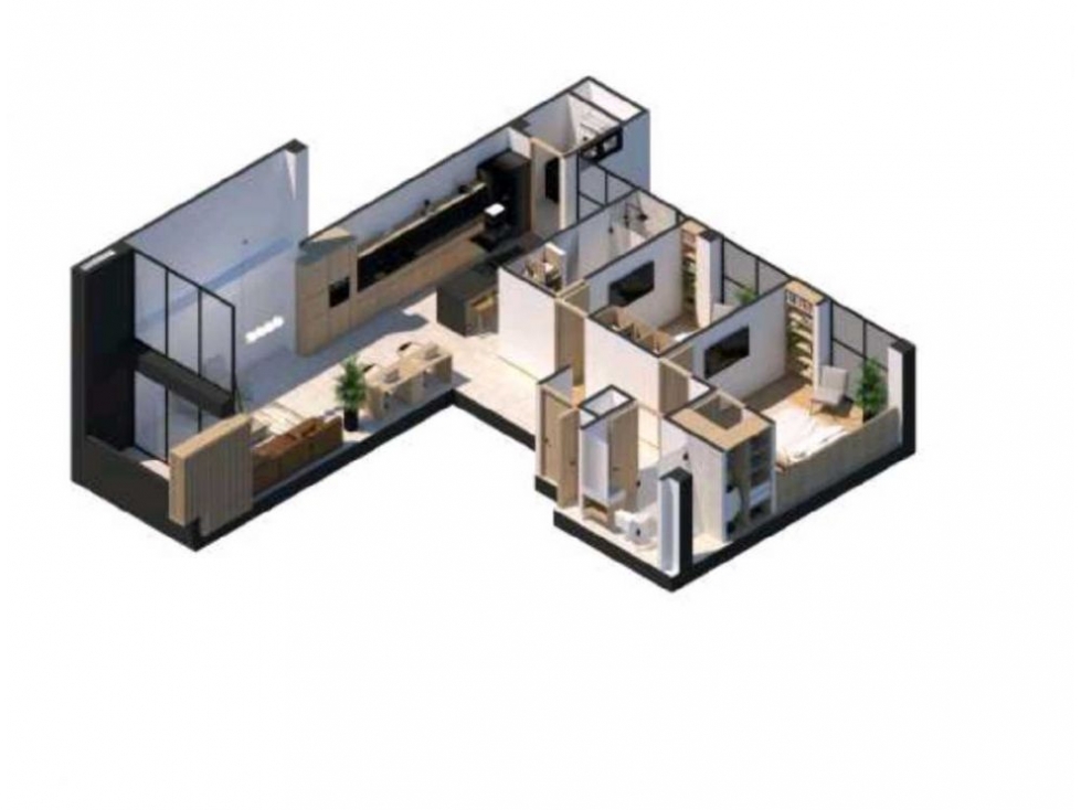 Apartamento con doble altura Moderno, iluminado y con estilo — foto 3