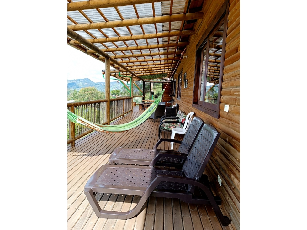 Cabaña en El Peñol, Guatapé con jacuzzi y vista a la Piedra — foto 5