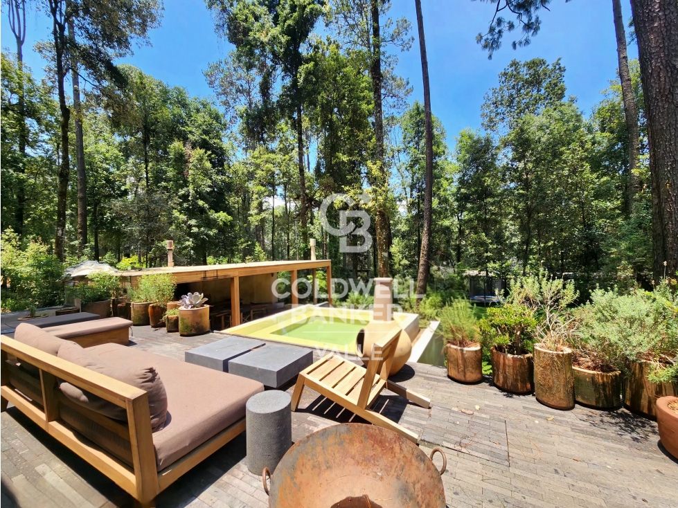 CASA EN RENTA, EN SAN SIMON EL ALTO VALLE DE BRAVO