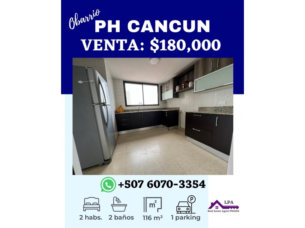 ¡Venta de Apartamento en PH CancÃºn Obarrio! — foto 6