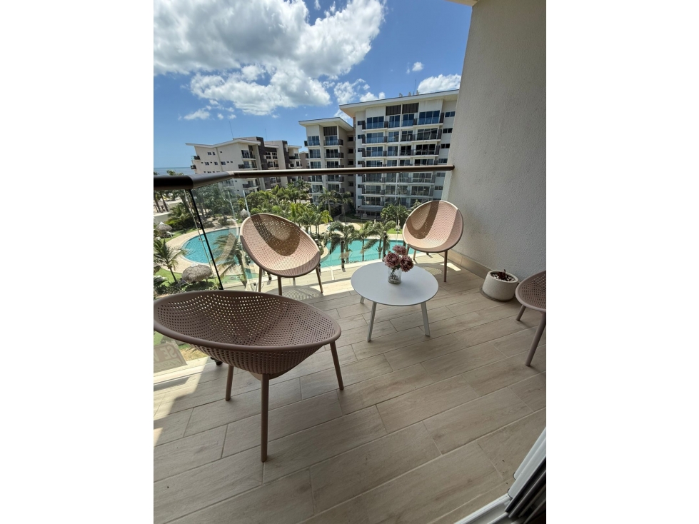 Venta apto Amoblado con Vista al Mar en Playa Caracol — foto 6