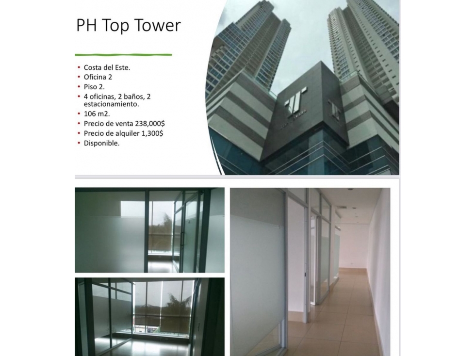 Oficina en PH Top Tower - 3