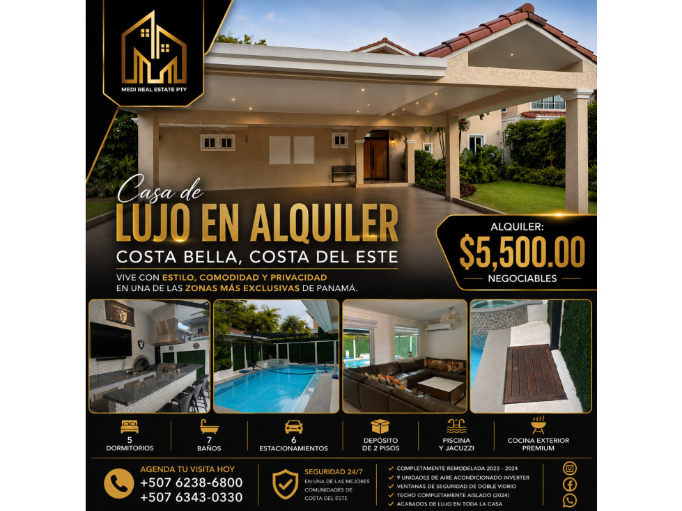 ¡VIVE EL LUJO QUE MERECES EN COSTA BELLA, COSTA DEL ESTE!