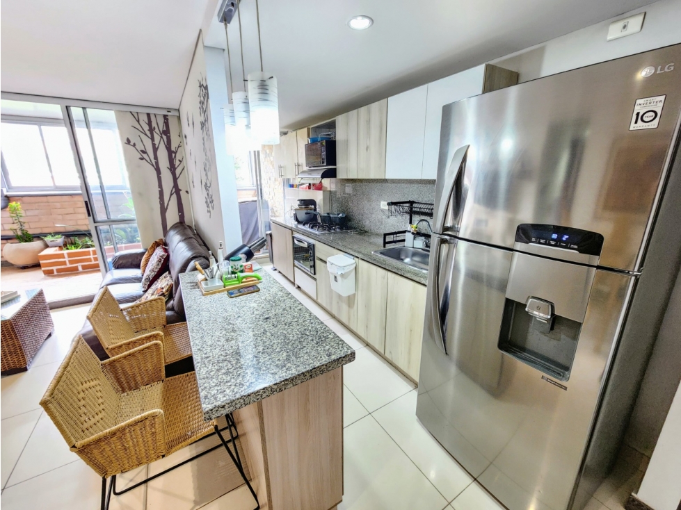 Apartamento en venta Sabaneta Aves Marías 3H + terraza — foto 3