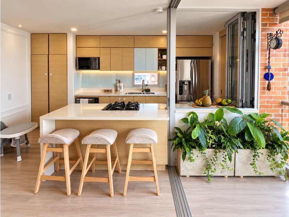 Apartamento en venta Loma del Esmeraldal Envigado Vista panorámica — foto 4