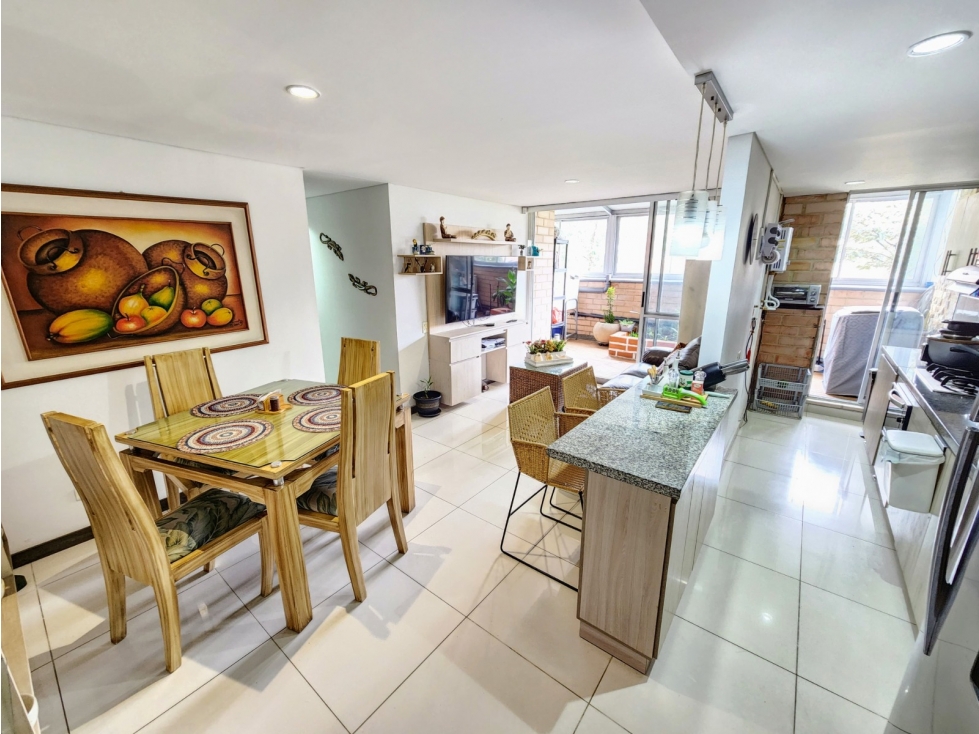 Apartamento para la venta en sabaneta sector aves maria