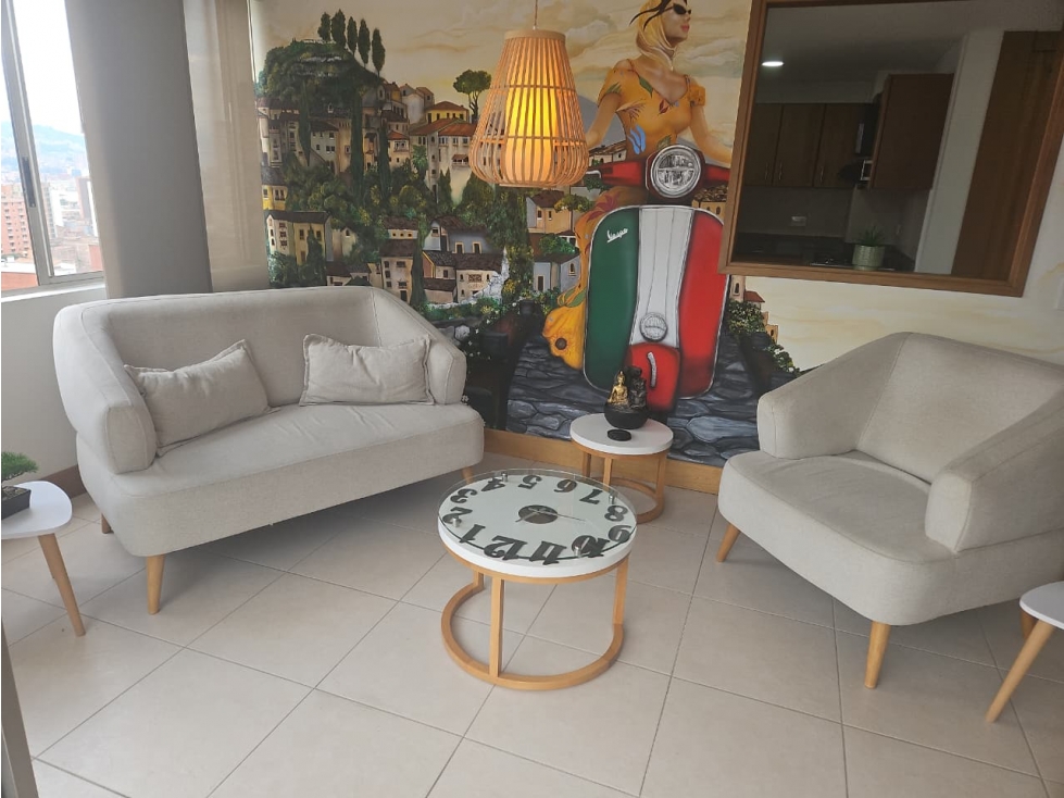 APARTAMENTO EN RENTA, SABANETA, AVES MARIA, PARTE BAJA - 1