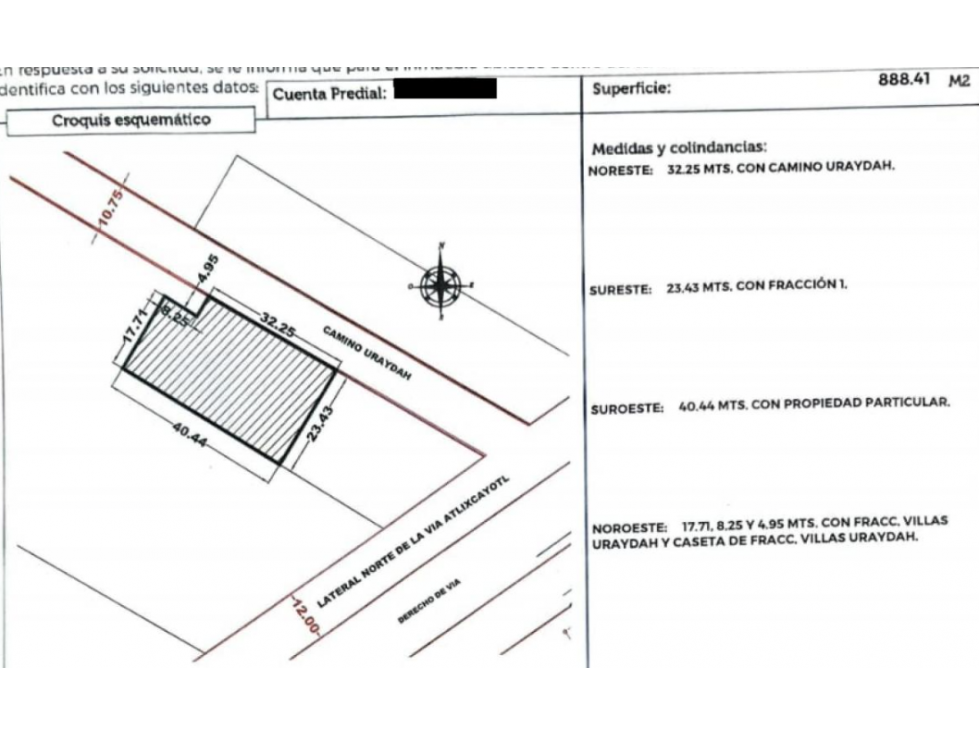 Terreno en Venta sobre Atlixcáyotl Cholula Puebla - 3