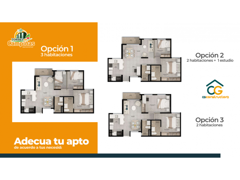 PROYECTO DE APARTAMENTOS VIS SOBRE PLANOS EN CONDINA — foto 3