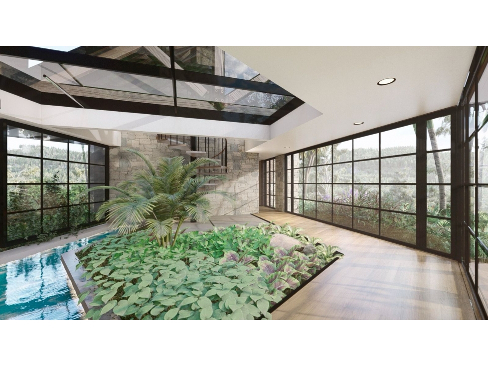 VENTA DE LOTE CON DISEÑO DE CASA EN MONTE SERENO REFUGIO CAMPESTRE — foto 2
