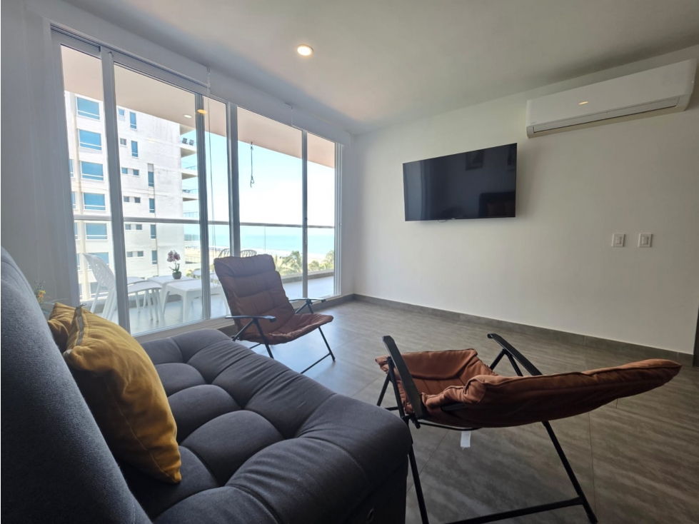 APARTAMENTO DE 1 ALCOBA TURISTICO AMOBLADO PARA VENTA EN LA BOQUILLA — foto 6