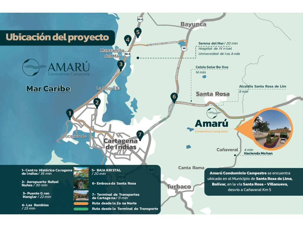 PROYECTO DE LOTES URBANIZADOS EN SANTA ROSA, BOLIVAR - 2