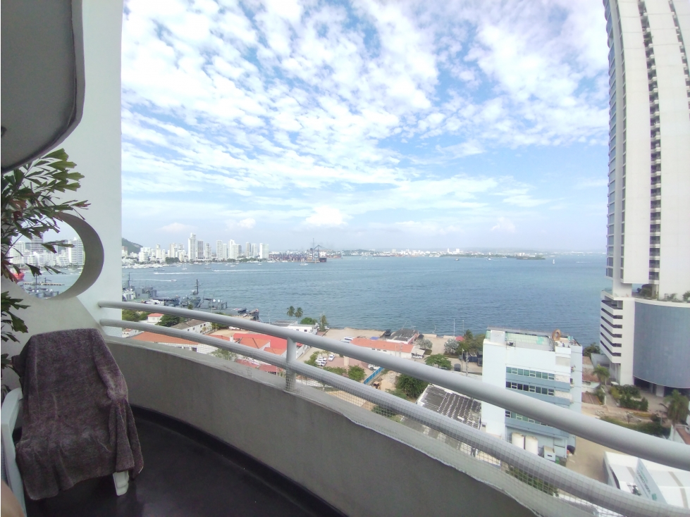 APARTAMENTO DE 2 ALCOBAS EN BOCAGRANDE PARA VENTA