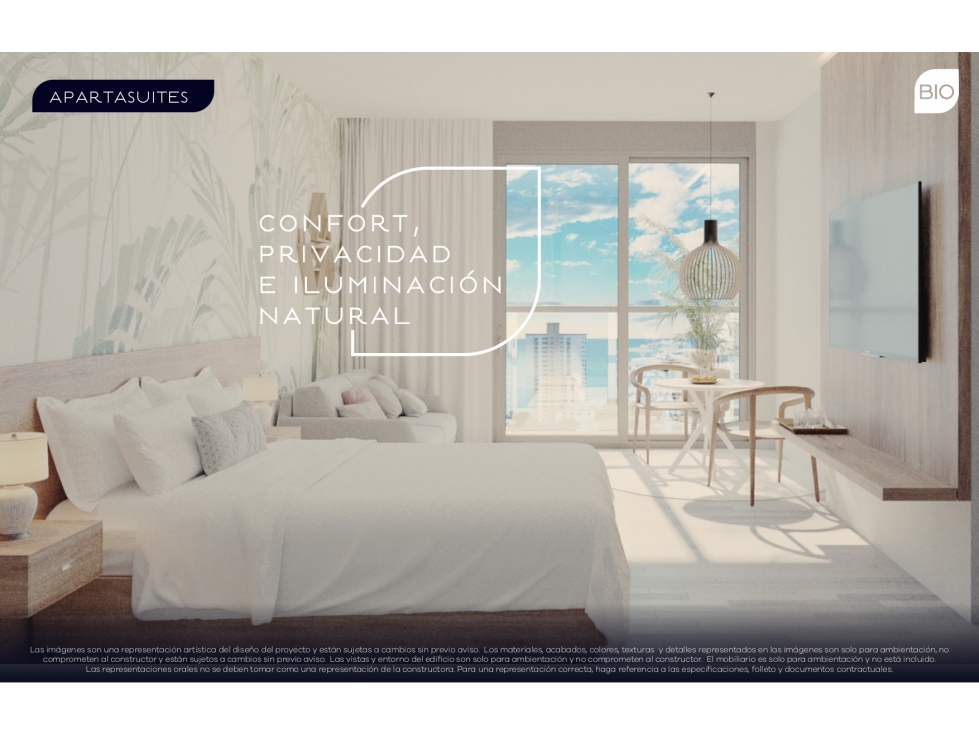 APARTASUITES TURISTICAS EN VENTA CERCA AL MAR, SANTA MARTA - AMBAR BIO