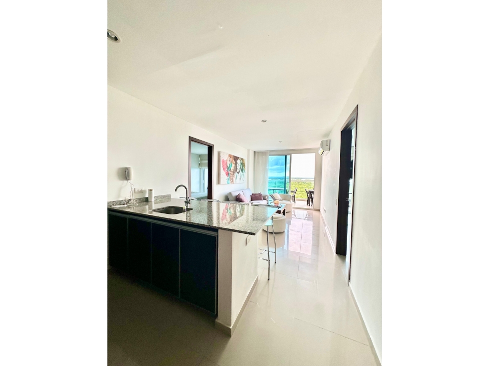 APARTAMENTO DE 2 ALCOBAS AMOBLADO PARA ARRIENDO EN LA BOQUILLA — foto 2