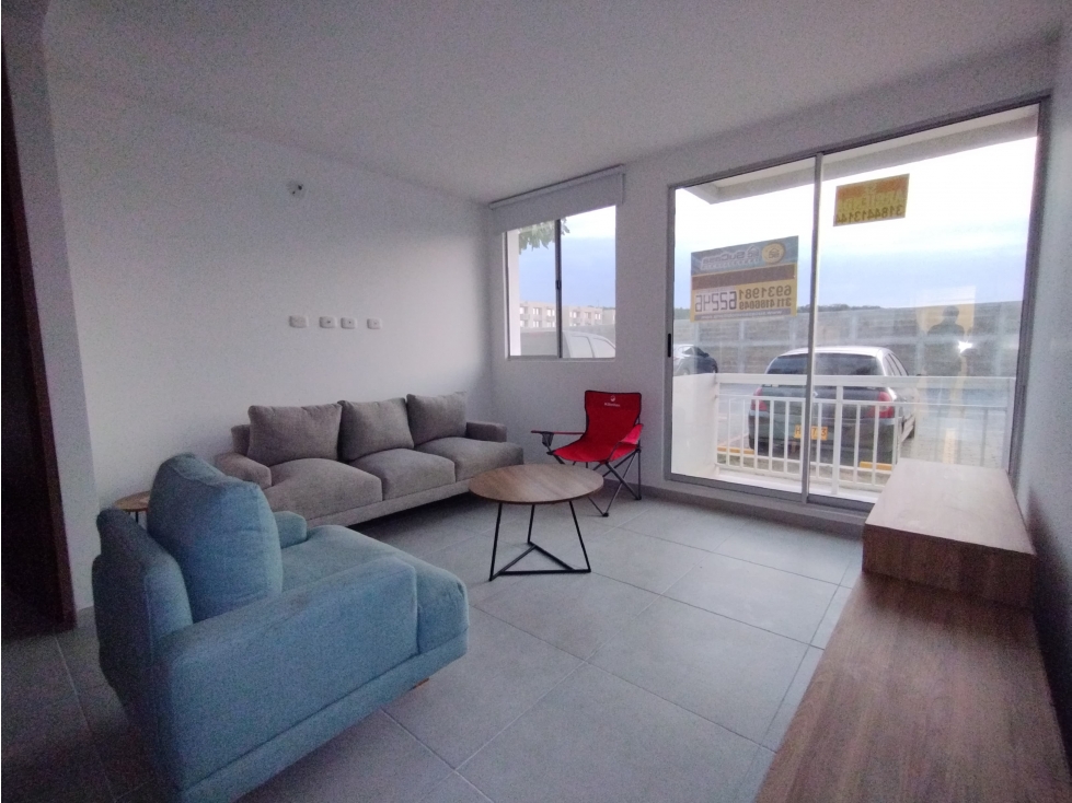VENTA APTO DE 2 ALCOBAS AMOBLADO EN SERENA DEL MAR