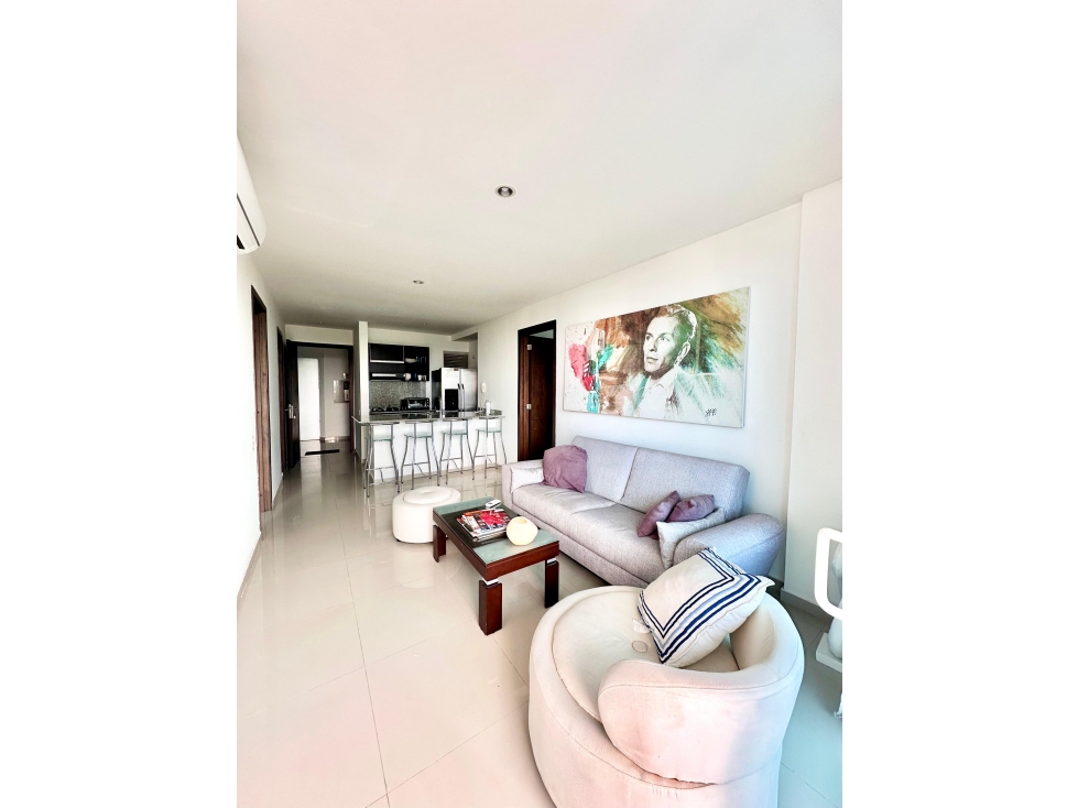 APARTAMENTO DE 2 ALCOBAS AMOBLADO PARA ARRIENDO EN LA BOQUILLA — foto 3