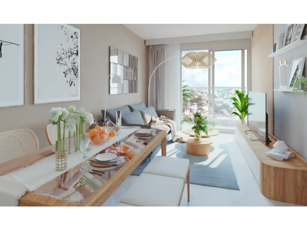 APARTAMENTOS DE 1 / 2 ALCOBAS PARA VENTA EN LA TRONCAL - RESERVA54