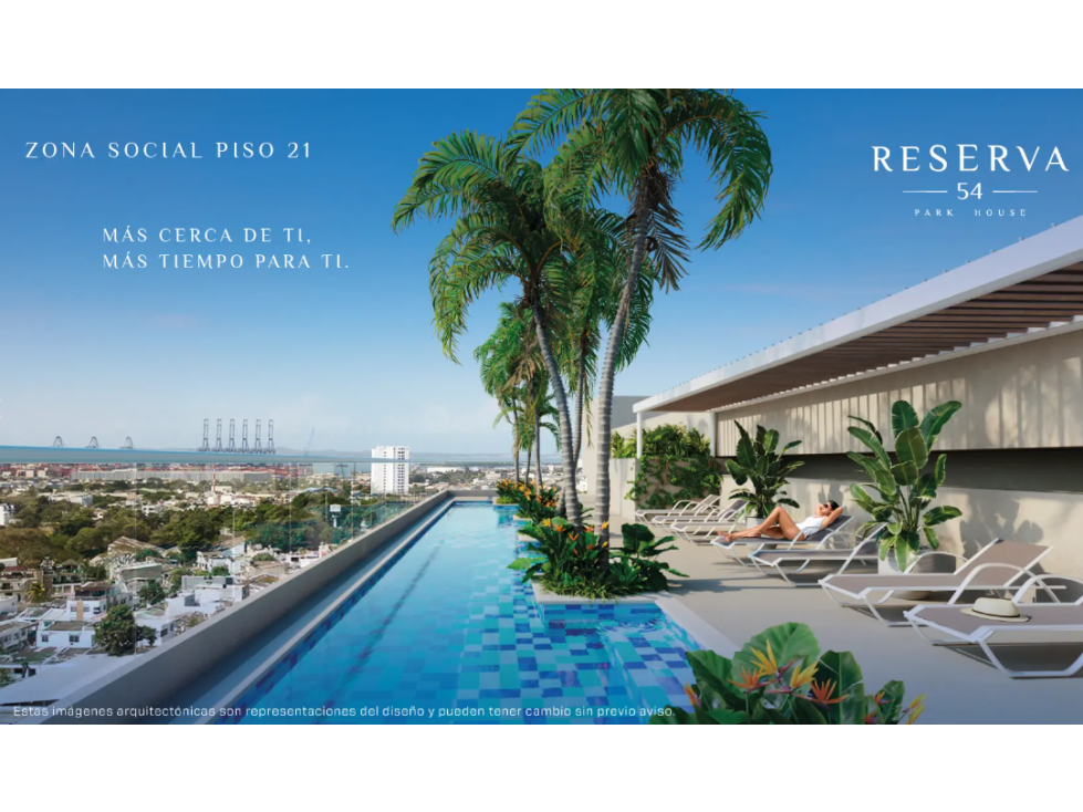 APARTAMENTOS DE 1 / 2 ALCOBAS PARA VENTA EN LA TRONCAL - RESERVA54 — foto 2