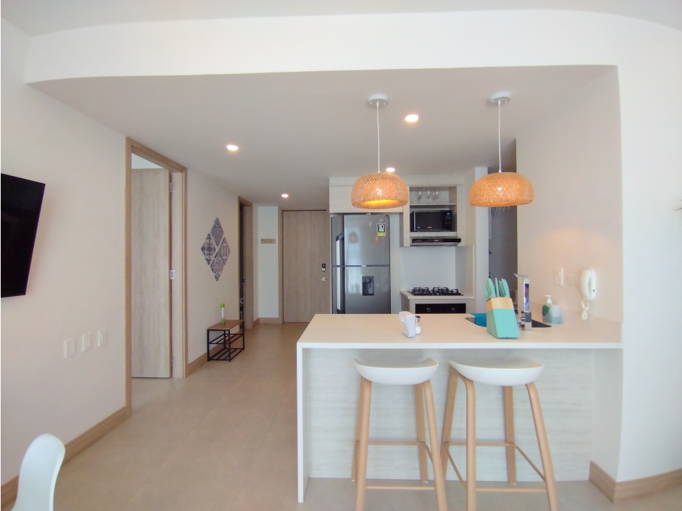 APARTAMENTO TURISTICO DE 2 ALCOBAS FRENTE AL MAR EN MORROS ZOE — foto 4