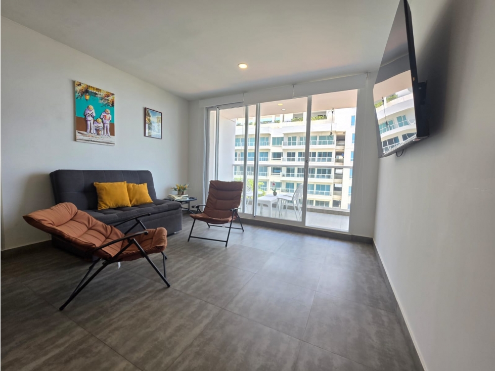 APARTAMENTO DE 1 ALCOBA TURISTICO AMOBLADO PARA VENTA EN LA BOQUILLA — foto 5