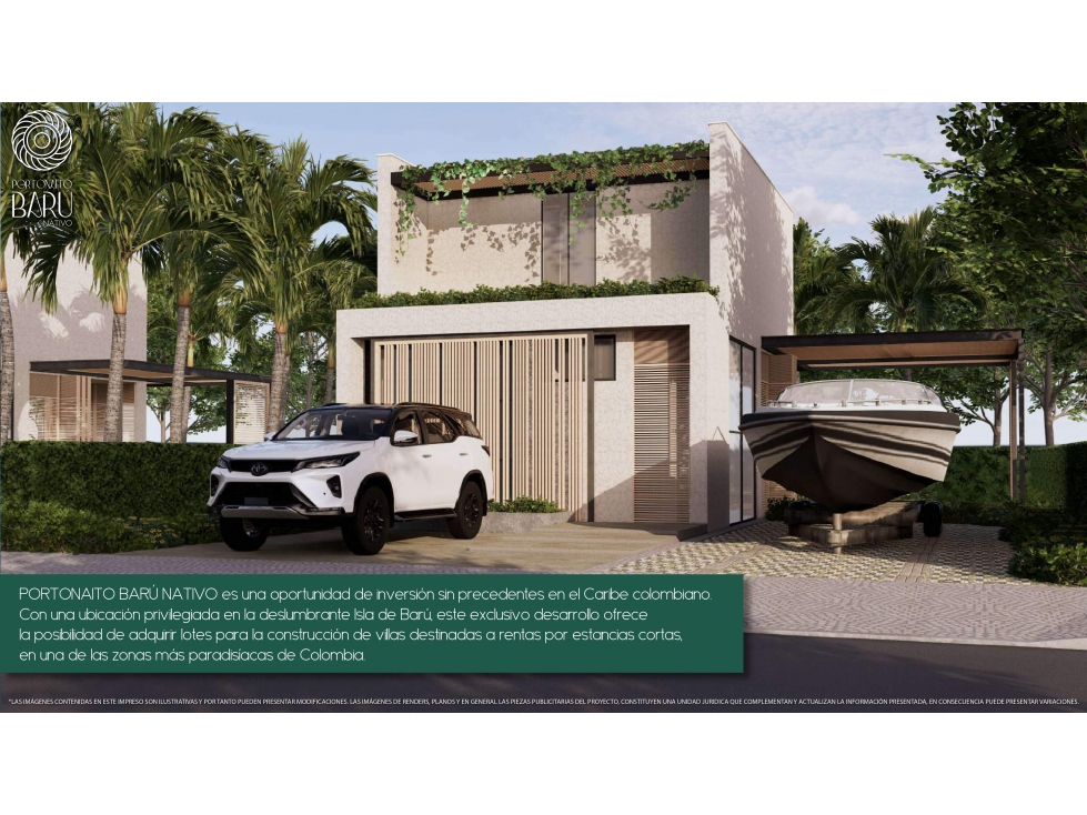 LOTES Y CASAS PARA USO TURISTICO PARA VENTA EN ISLA BARU — foto 6