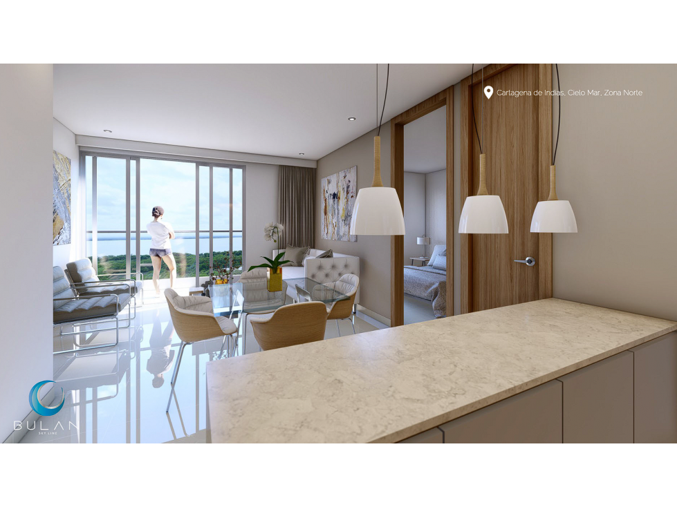 APARTAMENTOS TURISTICOS PARA VENTA EN CIELO MAR - BULAN