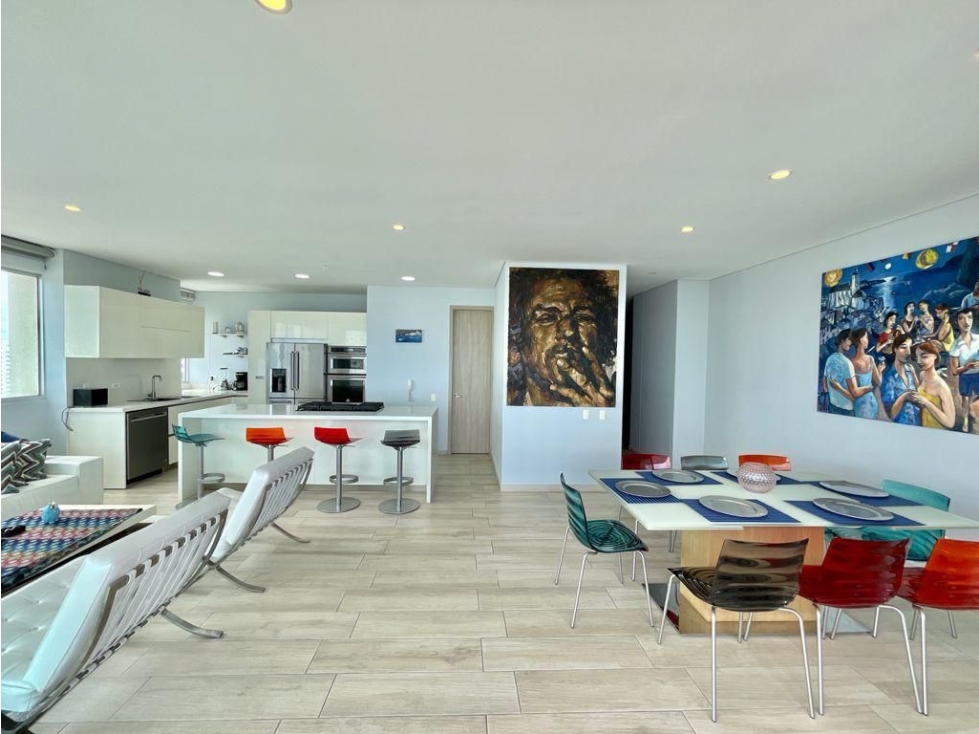 APARTAMENTO 3 ALCOBAS EN VENTA EN BOCAGRANDE — foto 2