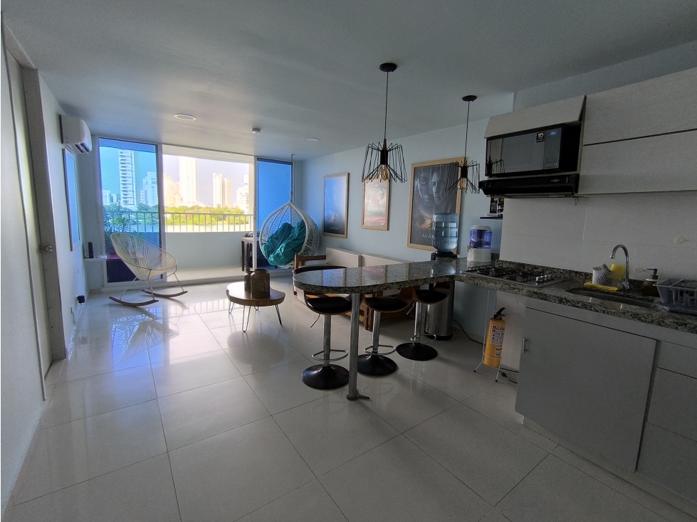 APARTAMENTO DE 2 ALCOBAS TURISTICO PARA VENTA EN EL LAGUITO