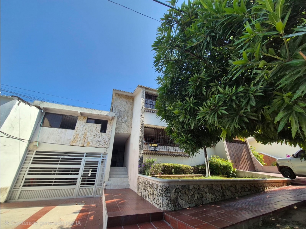 Venta casa trifamiliar de 367m2 a 1 cuadra del viva, Barranquilla AT