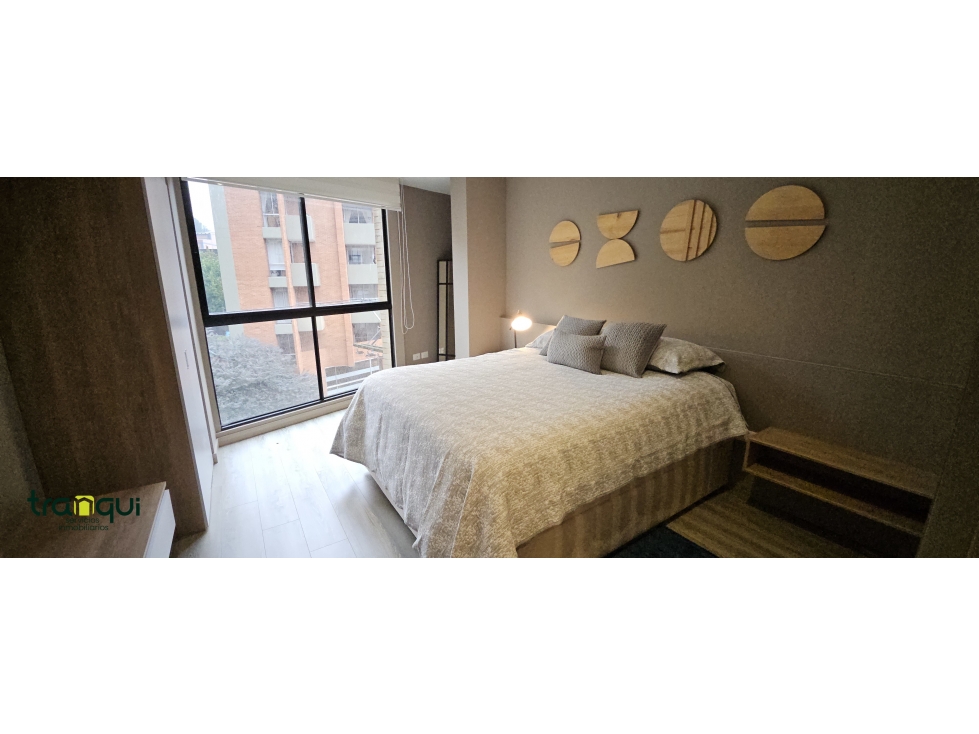 Apartamento amoblado en arriendo la Macarena, edificio UNIKO