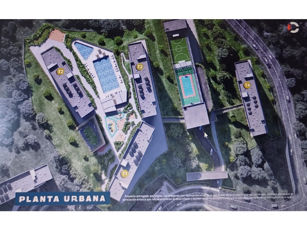 Cesión de derechos - Apartamento en obra gris - Caldas