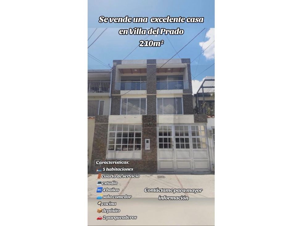 Venta Casa Villa del Prado, Suba, Bogota