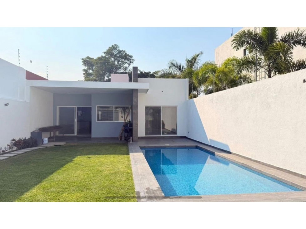 SE VENDE BONITA CASA DE UN NIVEL EN BRISAS TEMIXCO, MORELOS.