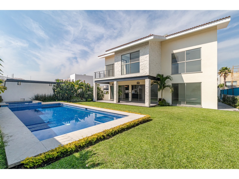 SE VENDE CASA DE LUJO EN PARAISO COUNTRY, EMILIANO ZAPATA,MORELOS.