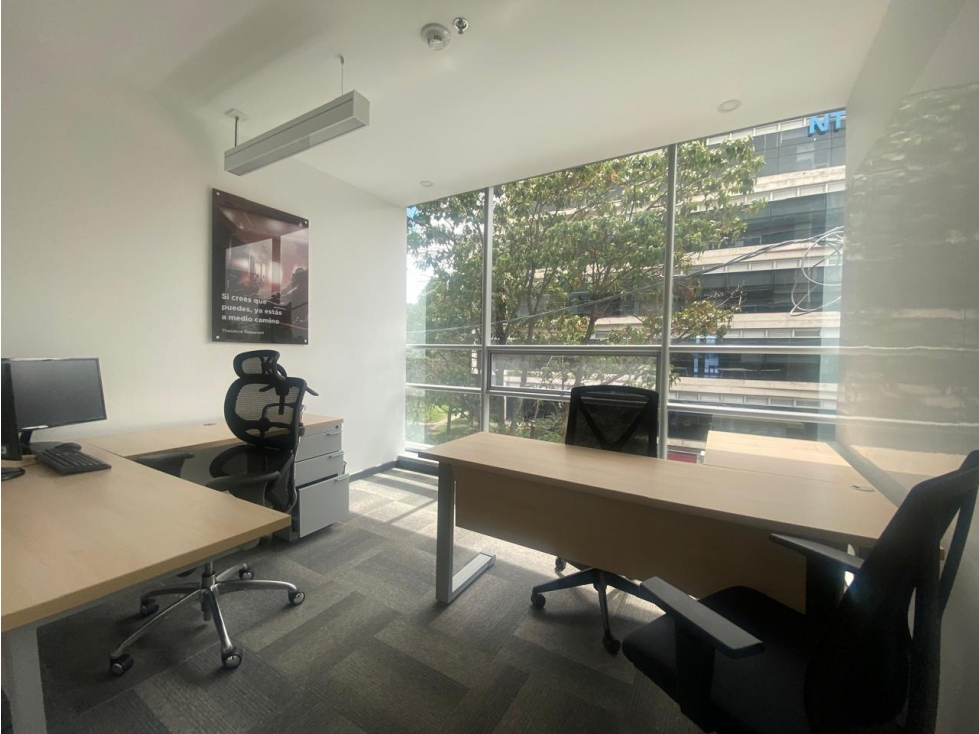 Arriendo Oficina Amoblada - Área: 1.107,27 mts en Chicó. AR — foto 2
