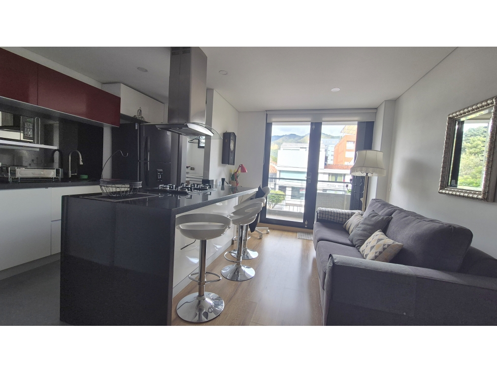 VENDO/ ARRIENDO APARTA -ESTUDIO EN SANTA BARBARA — foto 2
