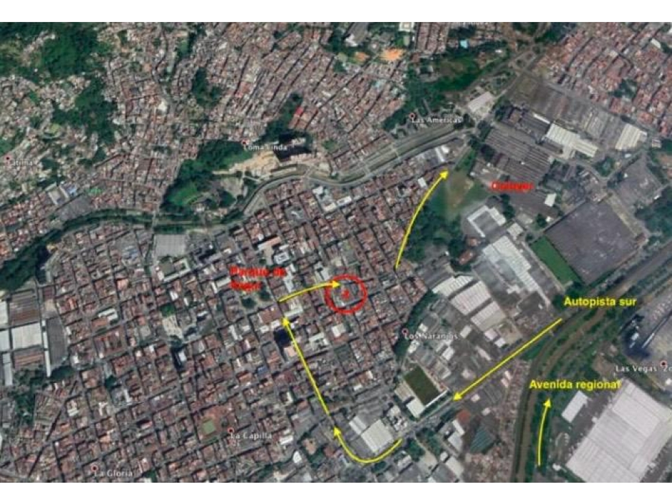 Vendo 2 lotes colindantes, a 2 cuadras del parque principal de Itaguí - 1