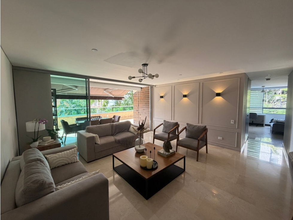 Apartamento en El Poblado,sector Alejandria,unidad cerrada completa