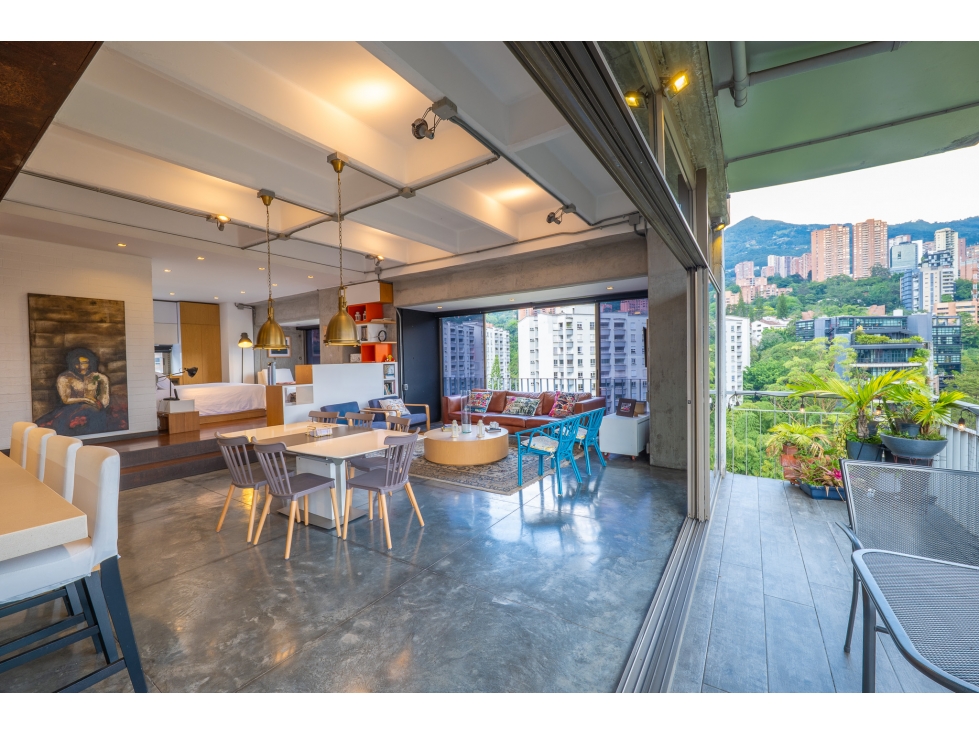 EN VENTA - LOFT INDUSTRIAL EN PROVENZA, PISO ALTO — foto 4