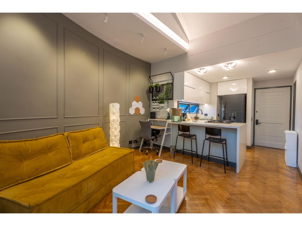 EN VENTA - Apartamento de 1 hab con balcón, Provenza, El Poblado — foto 3