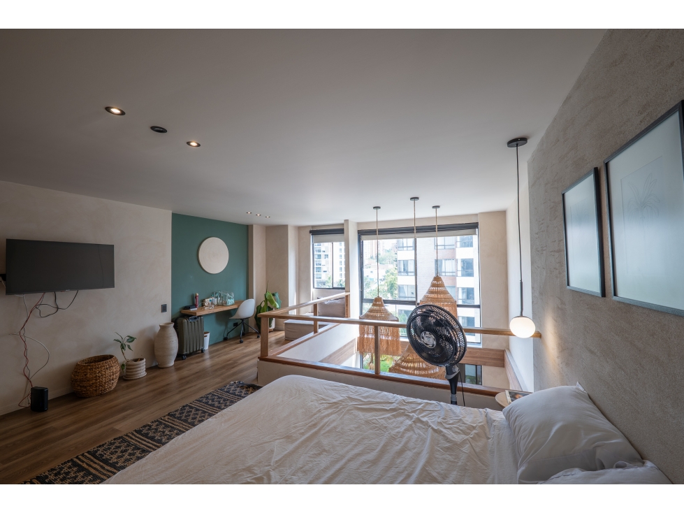 EN VENTA - Apartamento amoblado de dos niveles en Alejandría, Poblado — foto 4