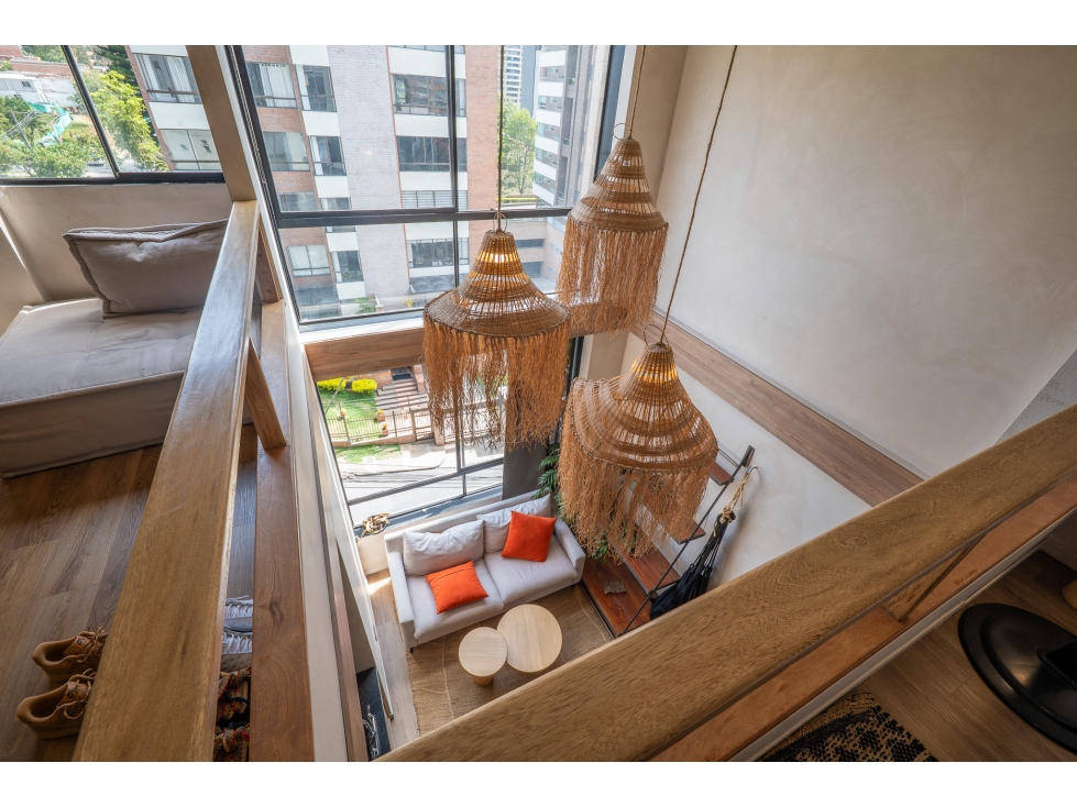 EN VENTA - Apartamento amoblado de dos niveles en Alejandría, Poblado — foto 6