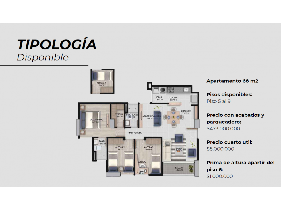 Se Venden Apartamentos en La Estrella