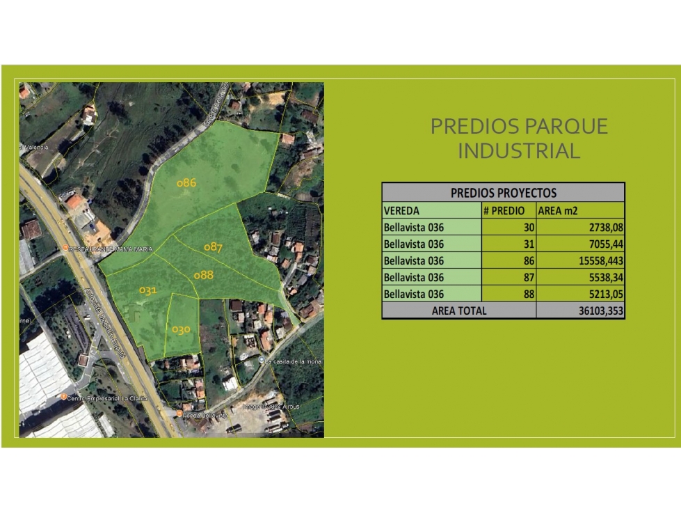 Finca con lote, en venta
