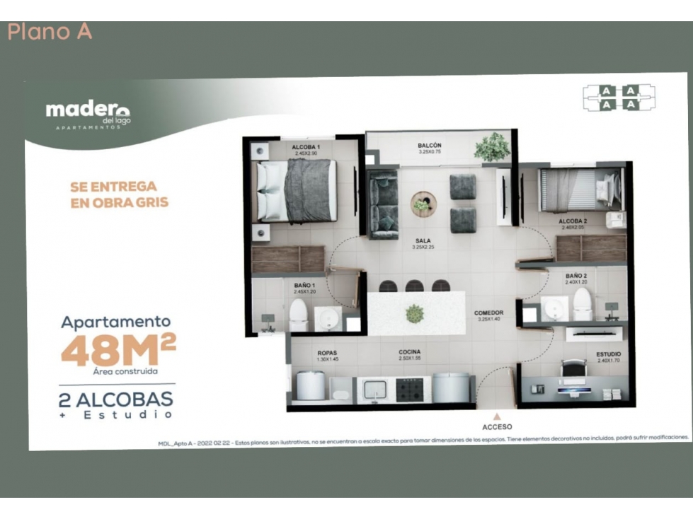Apartamento en Venta obra blanca, Rionegro - 4