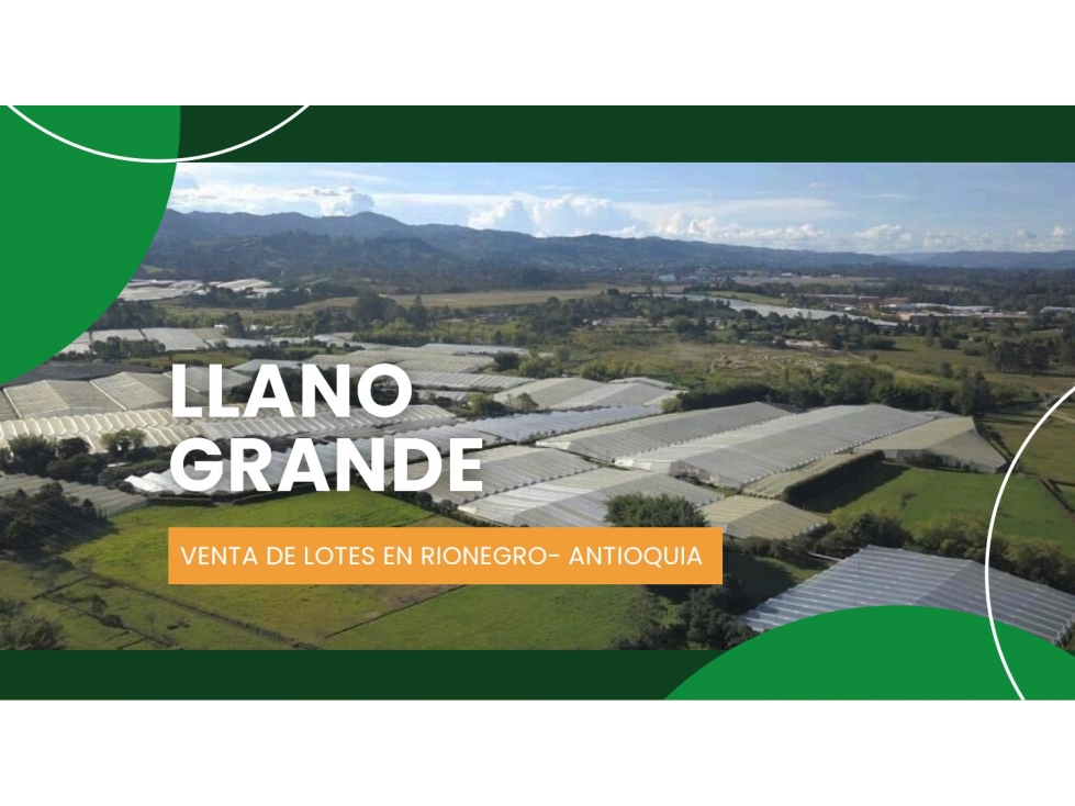Lote en venta, Llanogrande - 1