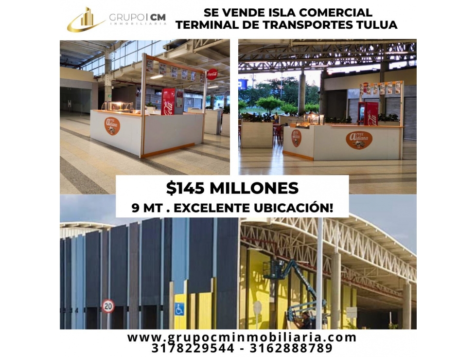 SE VENDE ISLA TERMINAL DE TRANSPORTE - TULUA - 1