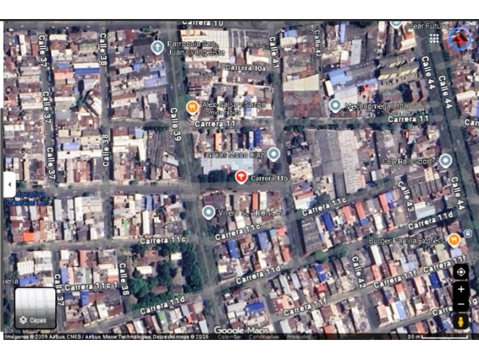 Casa - Venta sobre Vía Principal Barrio industrial . , Cali