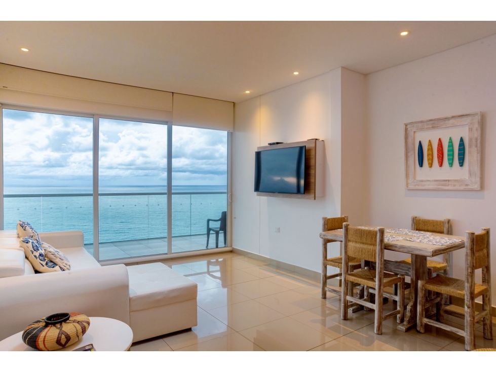APARTAMENTO VACACIONAL PISO 24, CONDOMINIO H2, BOCAGRANDE, CARTAGENA